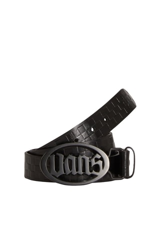 Ceinture en cuir - Noir - Vans