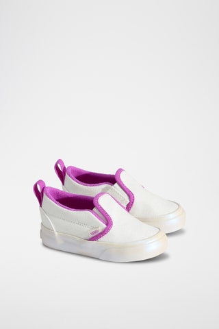 Slip-on - Blanc et violet