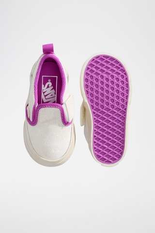 Slip-on - Blanc et violet
