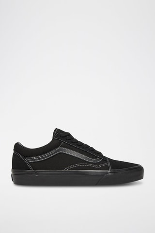 Baskets en cuir Old Skool - Noir - Vans