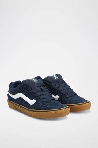 Baskets en nubuck Caldrone - Bleu foncé