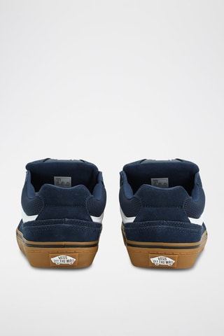 Baskets en nubuck Caldrone - Bleu foncé