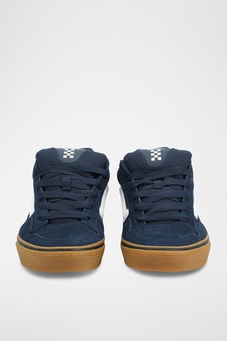 Baskets en nubuck Caldrone - Bleu foncé
