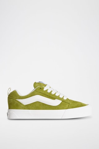 Baskets en nubuck Knu Skool - Vert clair - Vans