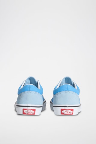 Baskets en cuir Old Skool - Bleu clair - Vans