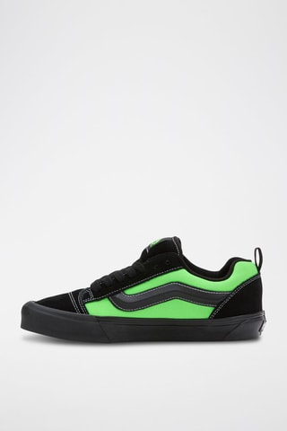 Baskets en nubuck Knu Skool - Noir et vert