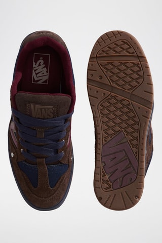 Baskets en cuir Upland - Marron foncé