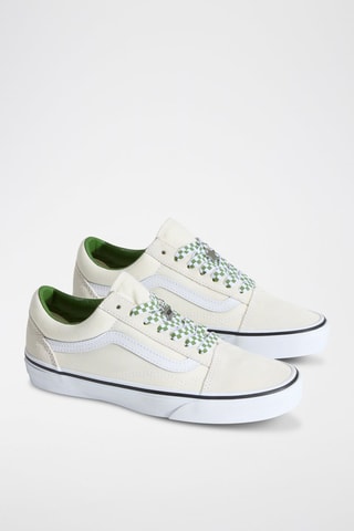 Baskets en cuir Old Skool - Ecru