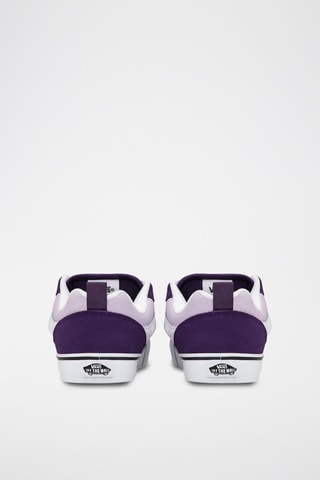 Baskets en cuir Knu Skool - Violet