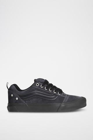 Baskets en cuir Knu Skool - Gris foncé