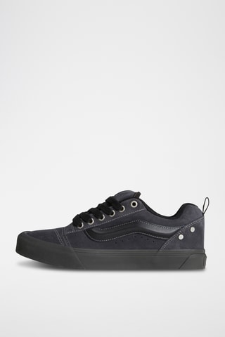 Baskets en cuir Knu Skool - Gris foncé
