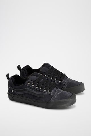 Baskets en cuir Knu Skool - Gris foncé