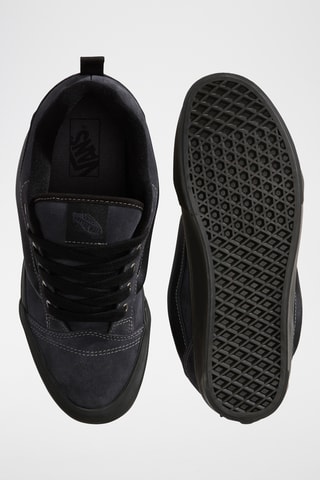 Baskets en cuir Knu Skool - Gris foncé