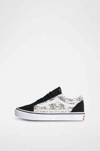 Baskets en cuir Old Skool - Noir