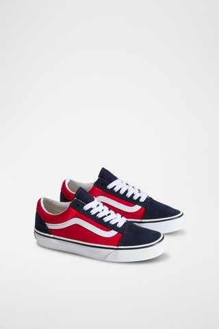 Baskets en nubuck Old Skool - Bleu foncé
