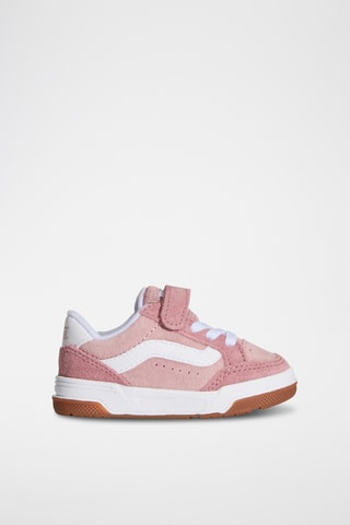 Baskets en nubuck Hylane V - Vieux rose