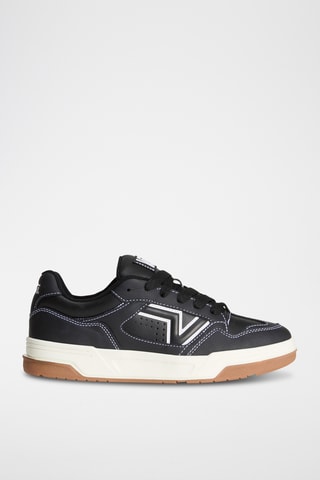 Baskets en cuir Upland - Noir