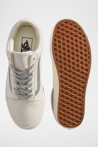 Baskets en cuir Old Skool - Ecru