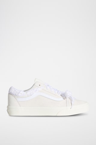 Baskets en nubuck Old Skool - Blanc