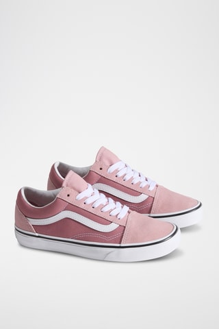 Baskets en nubuck Old Skool - Rose poudré