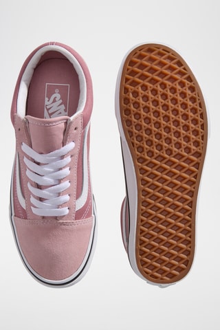 Baskets en nubuck Old Skool - Rose poudré