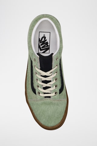 Baskets en cuir Old Skool - Vert d’eau
