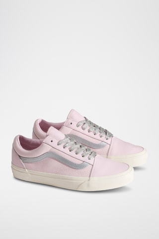 Baskets en nubuck Old Skool - Rose poudré