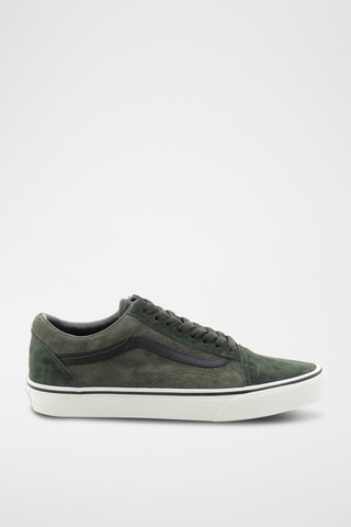 Baskets en nubuck Old Skool - Vert foncé et kaki - Vans