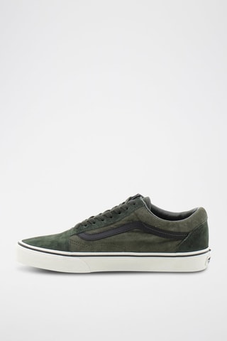 Baskets en nubuck Old Skool - Vert foncé et kaki - Vans