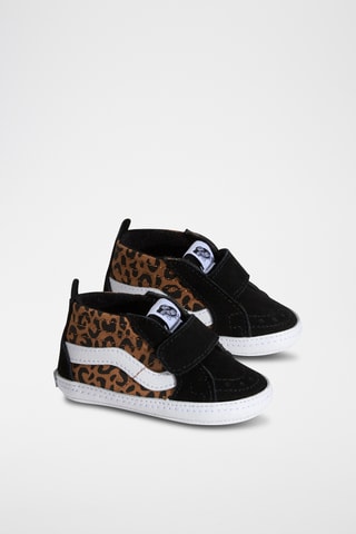 Baskets montantes en nubuck SK8-Hi Crib - Marron et noir