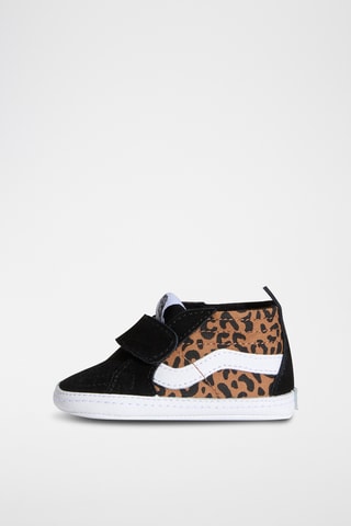 Baskets montantes en nubuck SK8-Hi Crib - Marron et noir