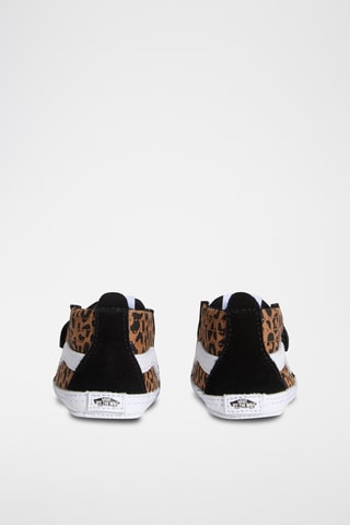 Baskets montantes en nubuck SK8-Hi Crib - Marron et noir