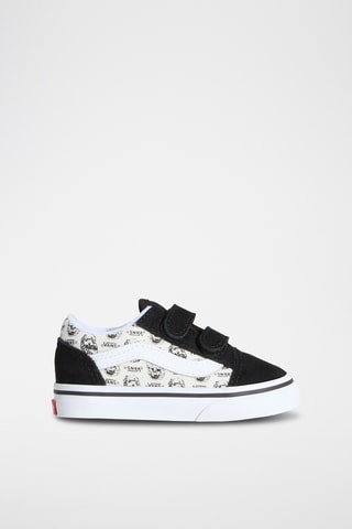 Baskets en nubuck Old Skool V - Noir et blanc