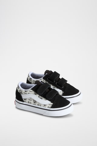 Baskets en nubuck Old Skool V - Noir et blanc