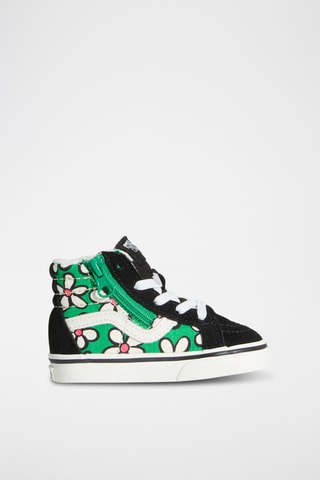 Baskets montantes en nubuck SK8-Hi Reissue - Noir et vert