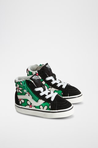 Baskets montantes en nubuck SK8-Hi Reissue - Noir et vert