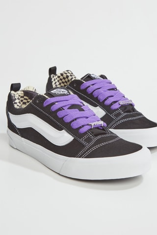 Baskets en cuir Knu Skool - Noir - Vans