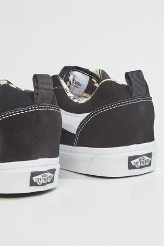 Baskets en cuir Knu Skool - Noir - Vans