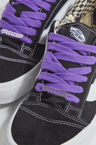Baskets en cuir Knu Skool - Noir - Vans