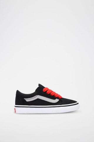 Baskets en cuir Old Skool - Noir - Vans
