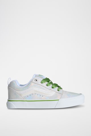 Baskets en nubuck Knu Skool - Blanc