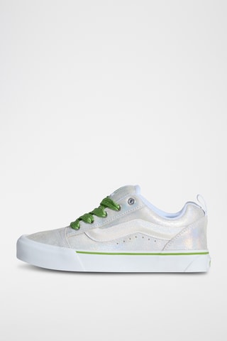 Baskets en nubuck Knu Skool - Blanc