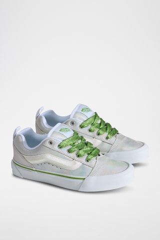 Baskets en nubuck Knu Skool - Blanc