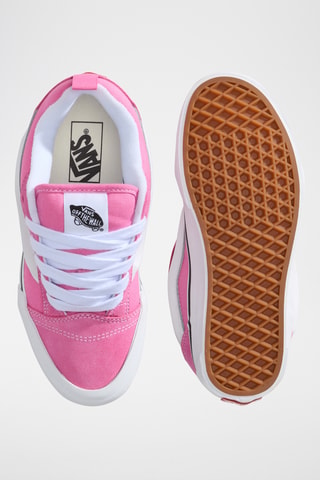 Baskets en nubuck Knu Skool - Rose