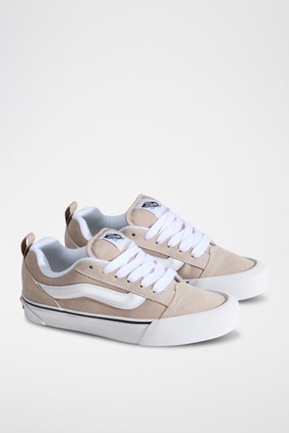 Baskets en nubuck Knu Skool - Beige