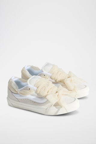 Baskets en nubuck Knu Skool - Ecru
