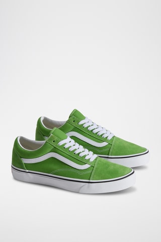 Baskets en nubuck Old Skool - Vert clair