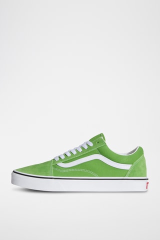 Baskets en nubuck Old Skool - Vert clair