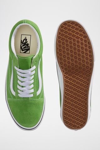Baskets en nubuck Old Skool - Vert clair