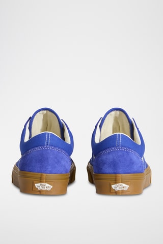 Baskets en nubuck Old Skool - Bleu cobalt